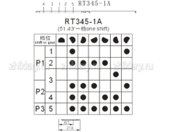 Переключатель мощности GEFEST 6140, 5110, 5140, (RT345-1A) 7 режимов