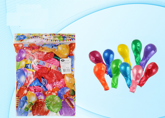 4627096742810	  Воздушные шарики:цвет в ассортименте,  МС-3441,  металлик,в упаковке 100 шт.размер №12
