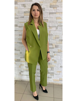 Брюки 431-1225 оливка (для комплекта с жилетом 732-1225)