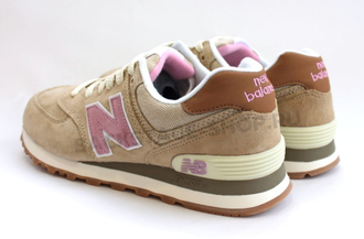 Кроссовки New Balance 574 Бежевые
