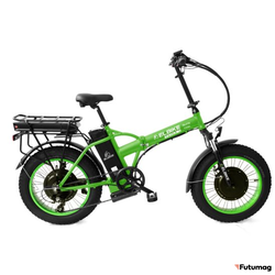 Электровелосипед Elbike Taiga 2 Twix 2000 зеленый