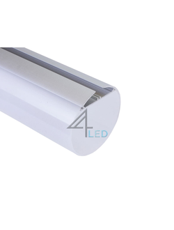 Алюминиевый профиль 4L-D60-2.5m-R ANOD+OPAL