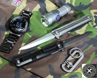 Складной нож  QUARTERMASTER QWAIKEN XL FLIPPER