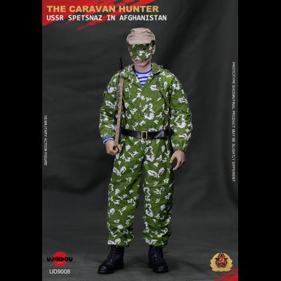 Советский боец спецназа в Афганистане (Охотник за караванами) - Коллекционная ФИГУРКА 1/6 The Caravan Hunter Ussr Spetsnaz In Afghanistan (UD9008) - UJINDOU