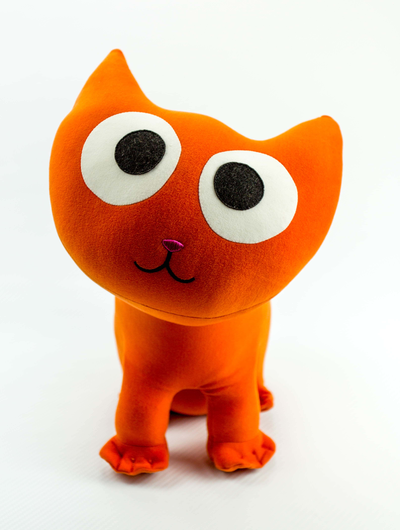 Игрушка-антистресс "Котенок Спарк" 35см