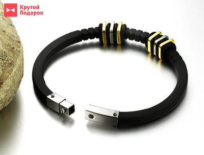 силиконовый браслет Black Orion