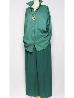 РУБАШКА "КЛАССИКА Карман" малахит р.50-60