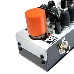 Насадка на кнопку педали эффектов, высокая (3D печать), 1 шт (оранжевая)