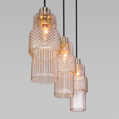 50209/3 Подвесной светильник / бронза / EuroSvet