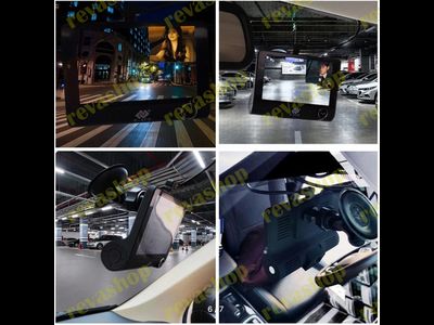 Видеорегистратор 3в1 Video Cardvr Full HD 1080p с 3 камерами запись салона