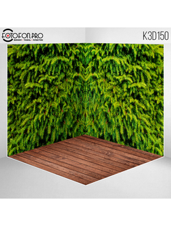 Фотофон 3D пазловый «Еловые ветки»