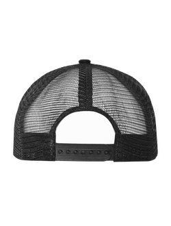 Бейсболка прямой козырёк STAN 5 клиньев хлопок 330,09, Чёрный