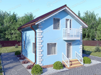 Строительство домов из керамоблока - Серийный проект