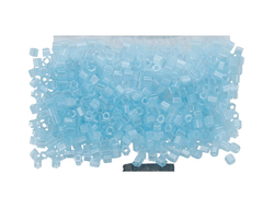 Toho Hexagon 143 Ceylon Aqua / Глянцевый голубой (вода) с жемчужным блеском