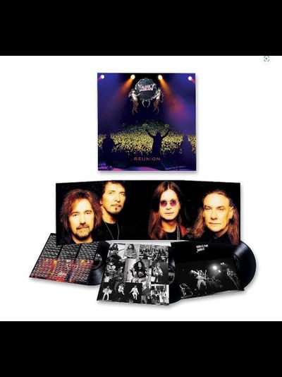 BLACK SABBATH - REUNION 3-LP