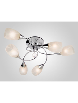 ЛЮСТРА КЛАССИЧЕСКАЯ 2275/6 ХРОМ Люстра потолочная Virginia хром