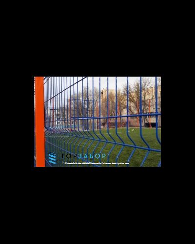 3D ограждение пруток 4мм в полимерном покрытии