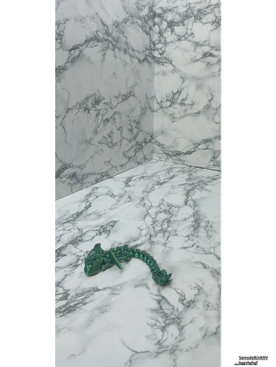 Дракон с розой