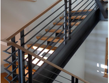 Соврменные перила в  скандинавском стиле -  СКАНДИ -