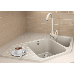 ШММ409 Мойка врезная "U-409" угловая. Размер: 970х500.