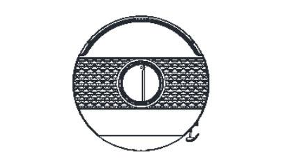 Печь-камин Nera N, эмалированный, черный, Plamen (Хорватия)