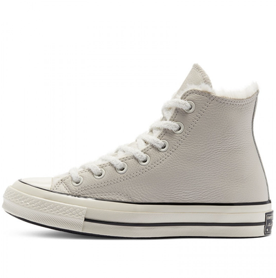Кеды Converse Chuck 70 Cozy Club зимние белые высокие