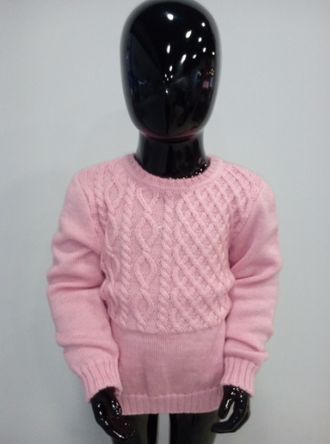 Джемпер детский Т210-15 розовый, размер 122