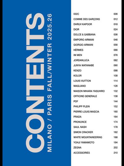 FashionMag Men's Collections Magazine Fall-Winter 2026 Milan-Paris Special Accessories