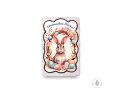 Светлой Пасхи "кролик и венок" (130 гр)