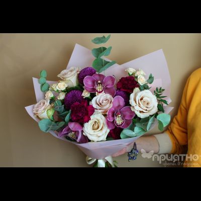 Букет цветов на 8 марта № 707