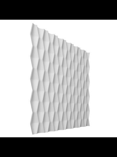 Стеновая панель Bello Deco СП17, 3D, дюрополимер, влагостойкая, под покраску, 50х50х1,5 см