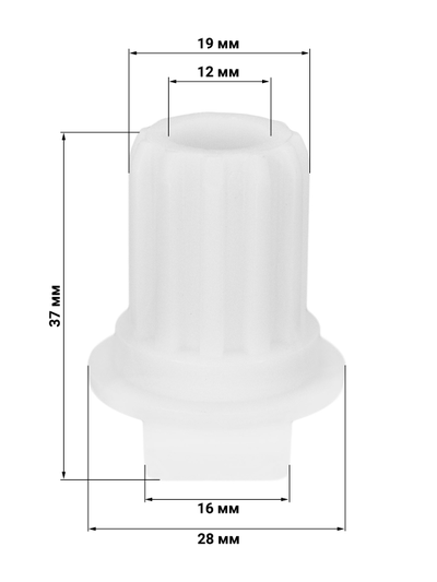Предохранительная втулка (муфта) шнека белая мясорубки Philips