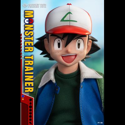 ПРЕДЗАКАЗ - Эш Кетчум (серия Pokemon) - Коллекционная ФИГУРКА 1/6 Monster Trainer (PT-sp96) - PRESENT TOYS ?ЦЕНА: 16900 РУБ.?