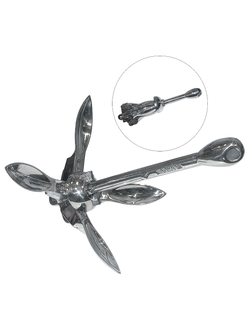 Якорь-кошка из нержавеющей стали Мореман, 1,5 кг