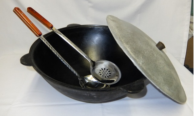 Шумовка + половник (черпак), набор СРЕДНИЙ