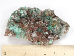 Брошантит, коллекционный образец, Марокко (65*40*20 мм, 61 г) №28625