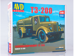 Сборная модель: (AVD Models 1372AVD) Топливозаправщик Т3-200