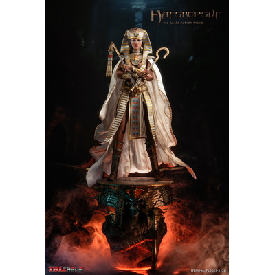 Египетская царица Хатшепсут (в белом)  - Коллекционная ФИГУРКА 1/6 scale Hatshepsut (PL2023-212B) - TBLeague