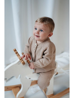 Комбинезон бежевый