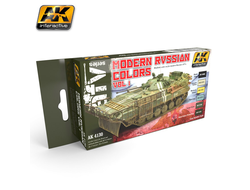 AK-Interactive: Набор акриловых красок: Cовременные российские цвета Vol. I