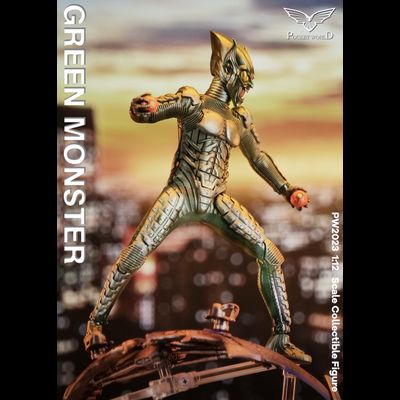 Зеленый Гоблин, Норман Осборн (Уиллем Дефо, "Человек-Паук") - КОЛЛЕКЦИОННАЯ ФИГУРКА 1/12 green monster (PW2023) - PWTOYS