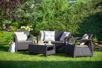 Комплект мебели Корфу сет графит