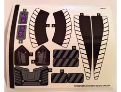 Sticker Sheet for Set 76100 - 37290/6217465, n/a (76100stk01)