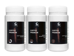 Пробный набор Coffee Premium кератин 100/100/100 мл.