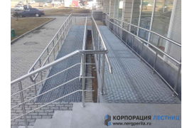 изготовление основания пандуса