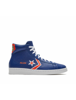 Кеды Converse Pro Leather синие высокие 166809C