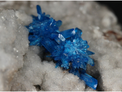 Кавансит, кристаллы на породе, Индия (67*50*35 мм, 133 г) №28640