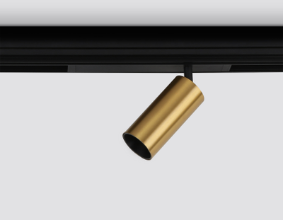 Управляемый светодиодный светильник для шинопровода Magnetic 220V диммируемый 3000-6400K GL 1223 GD золото 18W (Без ПДУ)