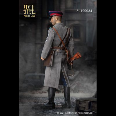 Офицер НКВД СССР - Коллекционная ФИГУРКА 1/6 WWII Soviet NKVD Officer (AL100034) - Alert Line