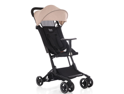 Коляска прогулочная Nuovita Ritmo Beige, Nero/Бежевый, Черный
